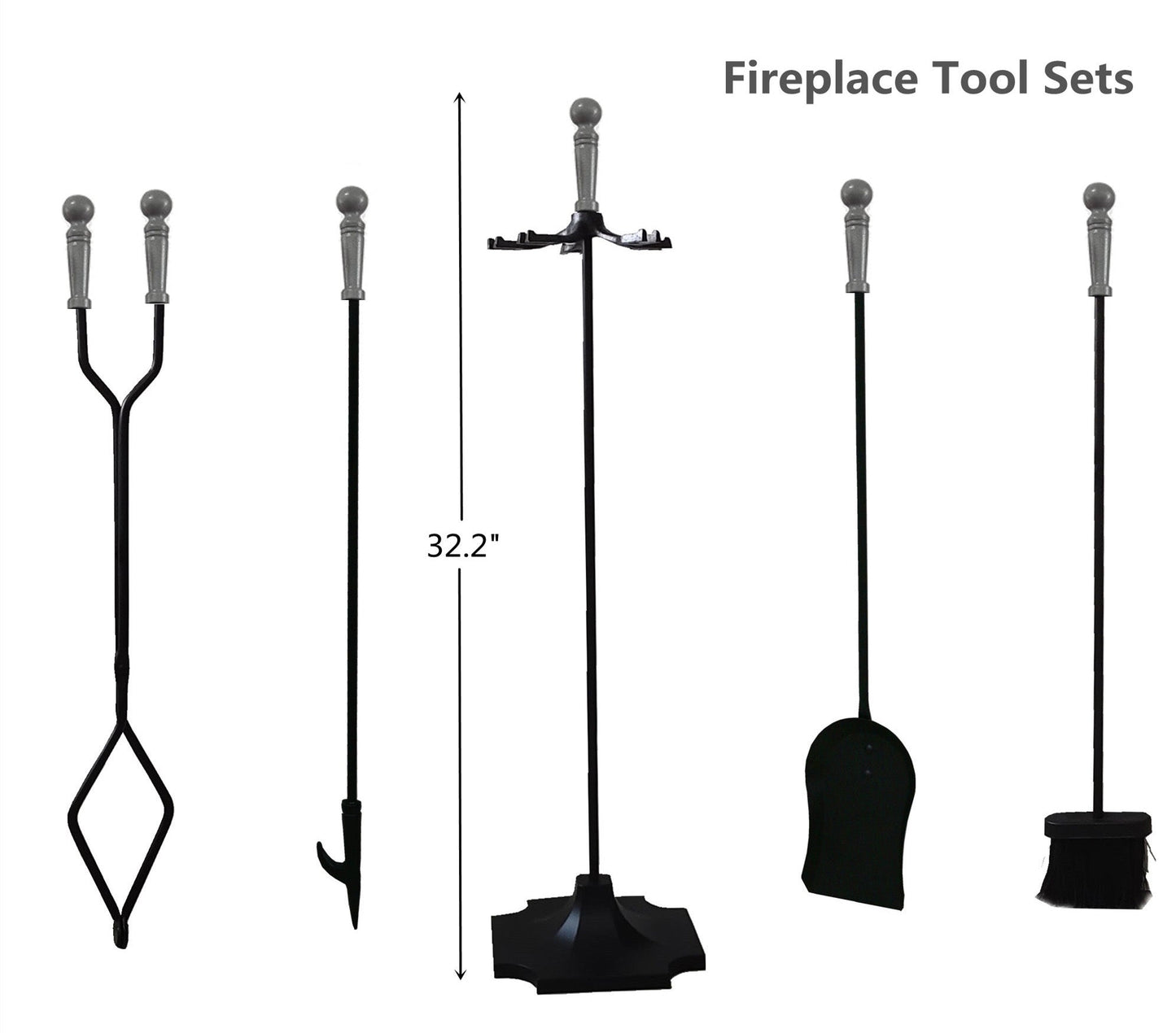 VODA™️ FIREPLACE TOOLS SET VDTS205 VODA SHOP