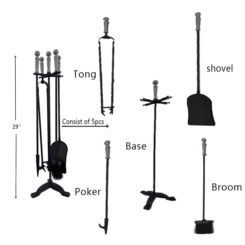 VODA™️ FIREPLACE TOOLS SET VDTS204 VODA SHOP