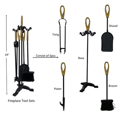 VODA™️ FIREPLACE TOOLS SET VDTS203 VODA SHOP