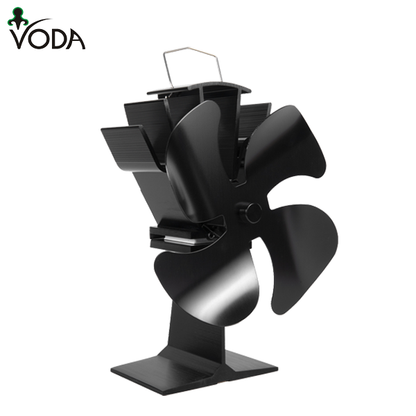 4 Blade Heat Powered Wood Stove Fan VDSF614S VODA SHOP