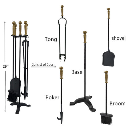 VODA™️ FIREPLACE TOOLS SET VDTS204 VODA SHOP