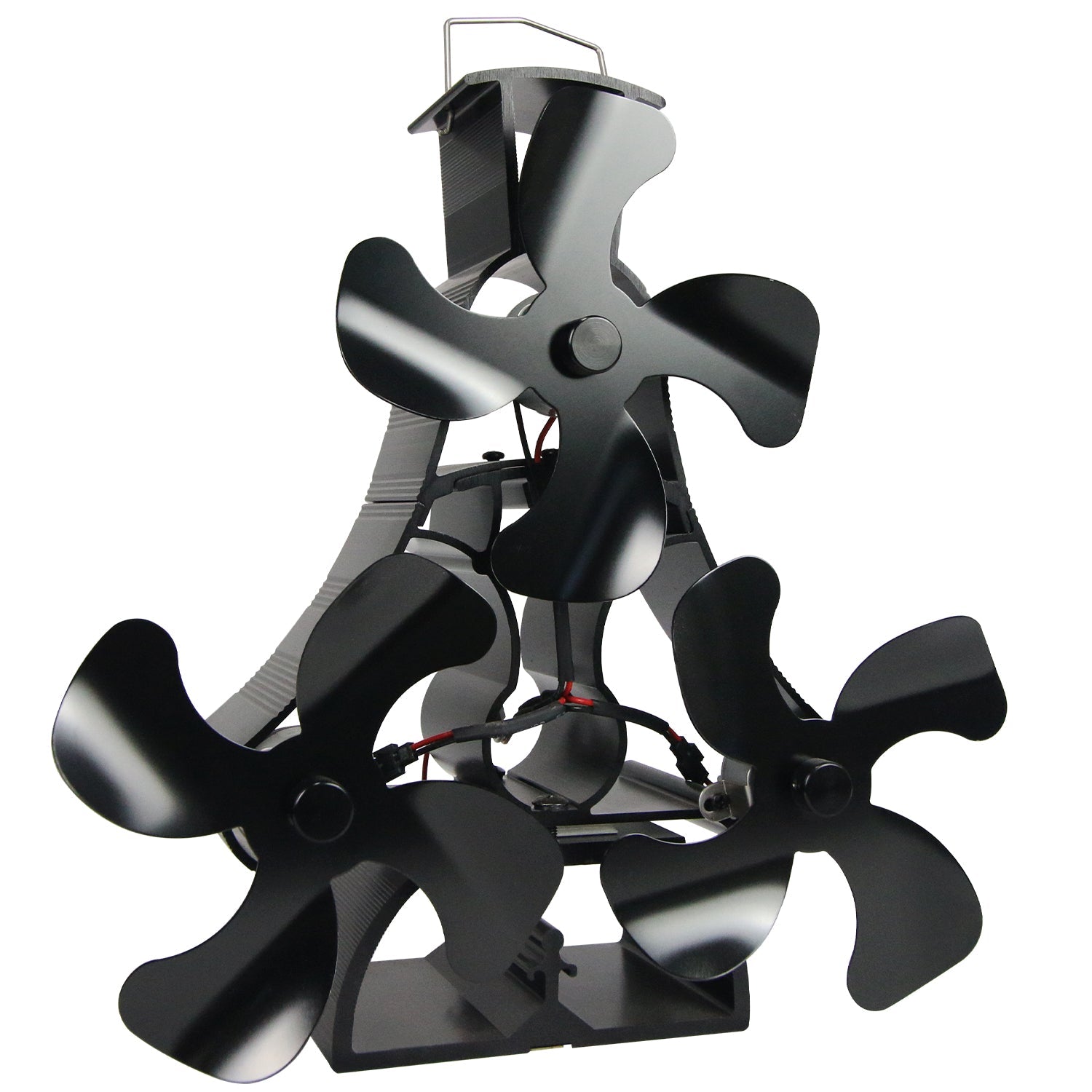 Heat Efficiency 12 Blade Stove Fan with 3 motors VDSF634RX VODA SHOP