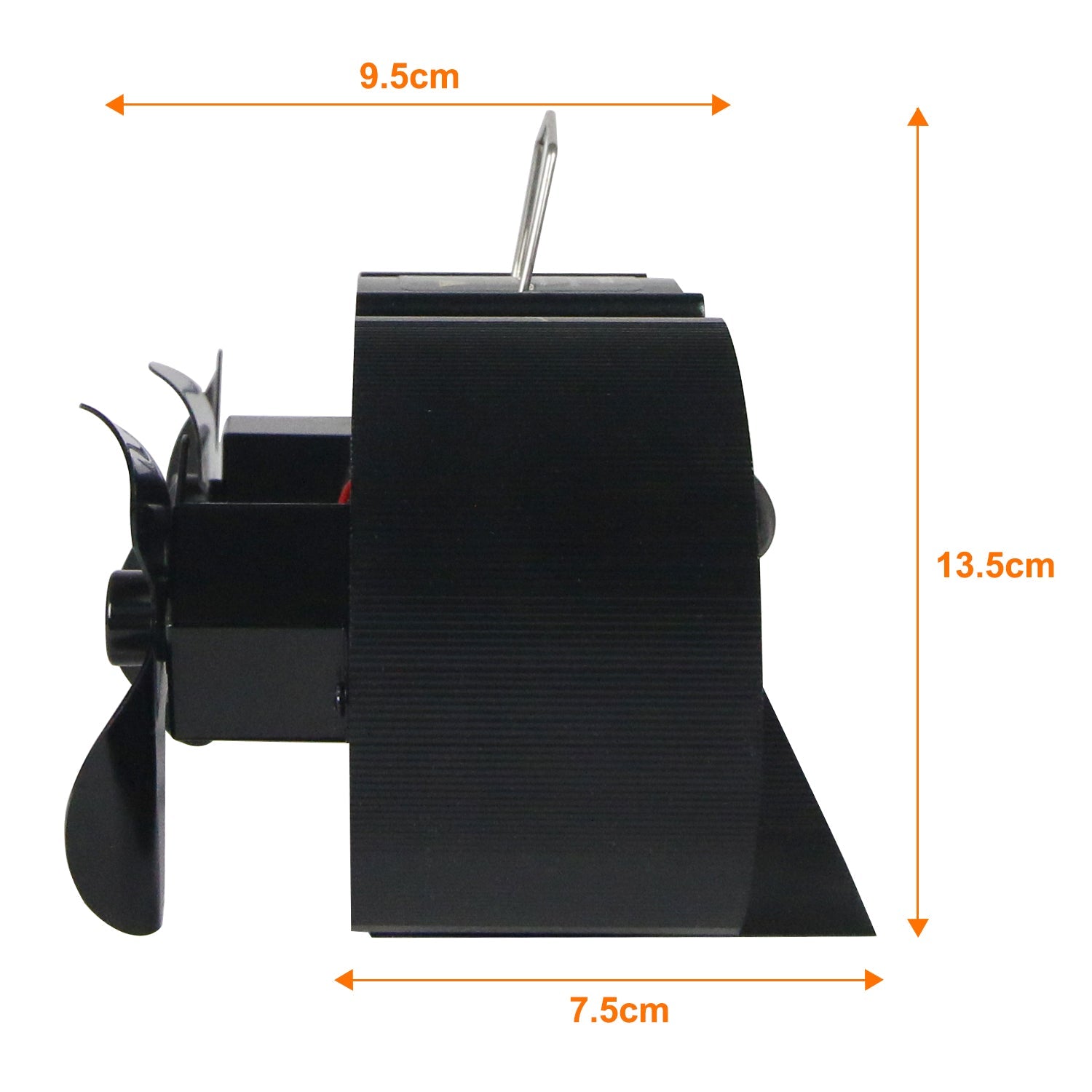 Mini 3.9 Inches Twin Motors Stove Fan VDSF623B VODA SHOP