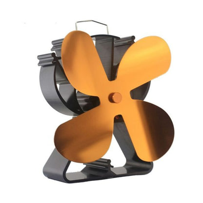 4 Blades Wood Stove Fan VDSF624B VODA SHOP