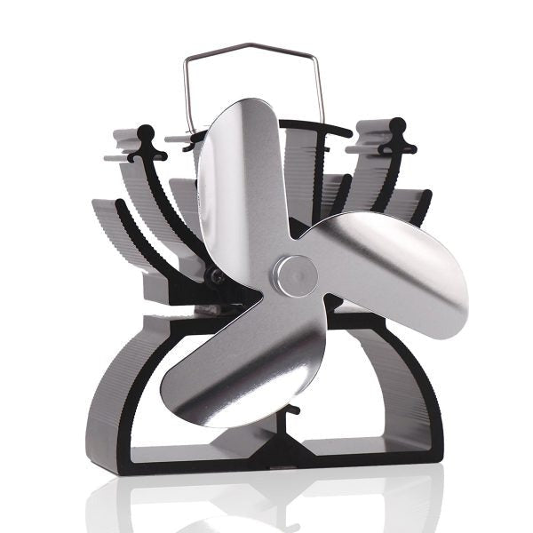 Mini Heat Powered Stove Fan VDSF633RB VODA SHOP
